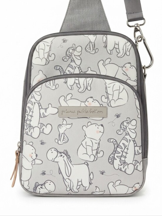 Petunia Pickle Bottom Handbags - Disney x Petunia Pickle Bottom Playful Pooh Criss-Cross Sling Bag